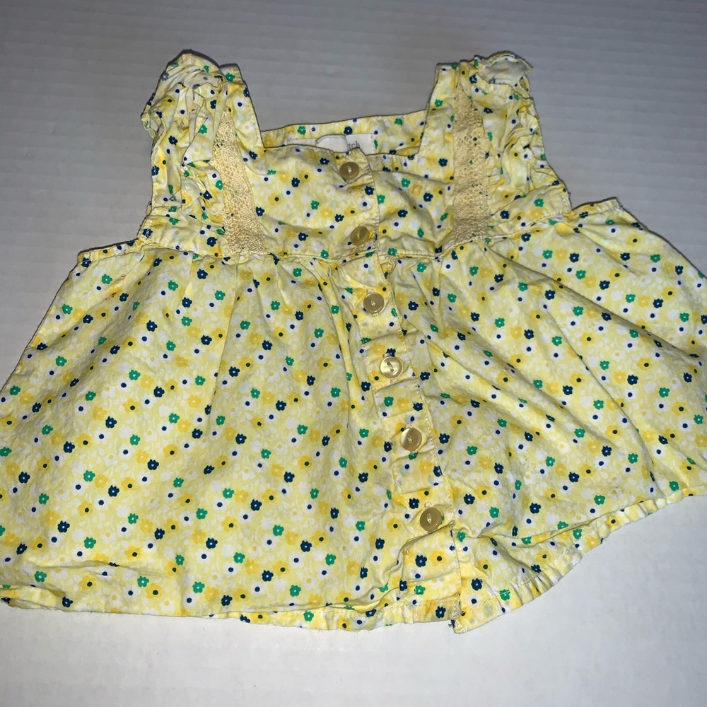 Girls Button Down
